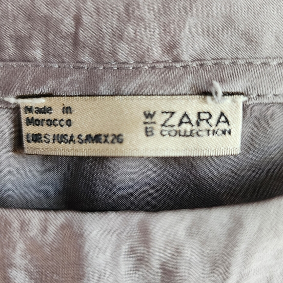 Zara Lavender Long Sleeve Top - Picture 2 of 3